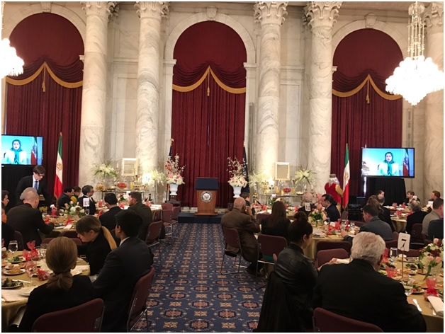 Mrs. Maryam Rajavi, the President-elect of the National Council of Resistance of Iran, expressed her support for a “bipartisan measure demanding pressure on the Iranian regime to stop its destabilizing actions in support of terrorist groups, and its continued test-firing of ballistic missiles”. The Senate event was organized by Organization of Iranian American Communities-US (OIAC).